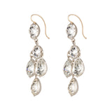 Paste Stone Girandole Earrings