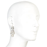 Paste Stone Girandole Earrings