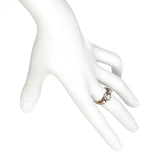 1940's Unique Scrolled Shoulders Engagement Ring