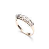 1960's Five Diamond Wedding Band