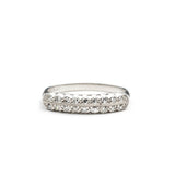 1930's Art Deco Double Row Diamond Wedding Band