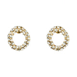 Gold Chain Link Stud