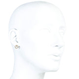 Gold Chain Link Stud