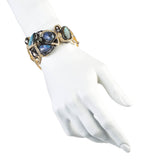 Phoenix Asymmetrical Vine Hinged Bracelet