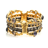 Dark Phoenix Large Stacked Rocky Hinged Bracelet