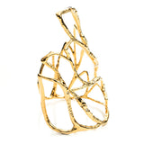 Phoenix Crystal Embellished Rocky Cuff
