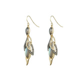 Phoenix Dangling Leaf Earring