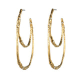 Phoenix Crystal Embellished Rocky Hoop