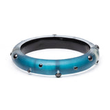 Gunmetal Studded Hinge Cuff