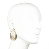 Imperial Crystal Lace Crescent Earring