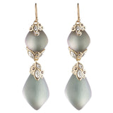 Imperial Crystal Lace Dangling Drop Earring