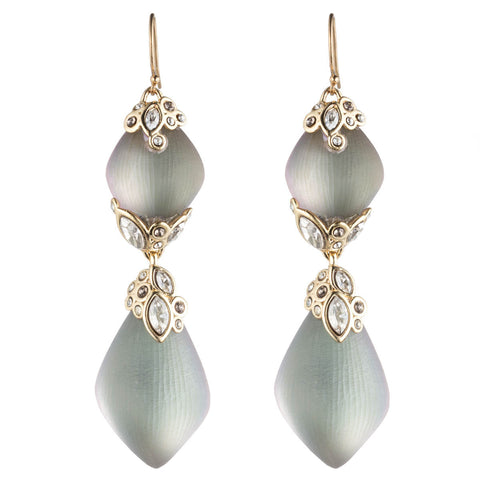 Imperial Crystal Lace Dangling Drop Earring