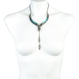 Imperial Noir Snake Necklace