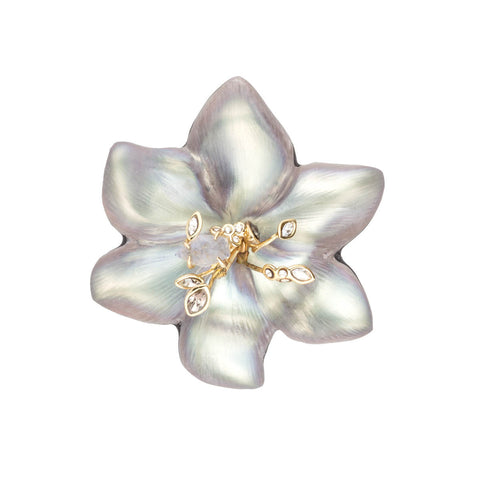 Imperial Crystal Lace Flower Pin