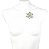 Imperial Crystal Lace Flower Pin