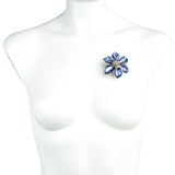 Imperial Crystal Lace Flower Pin