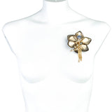 Imperial Flower Tassel Pin