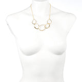 Hyperion Gold Link Orbiting Aura Necklace